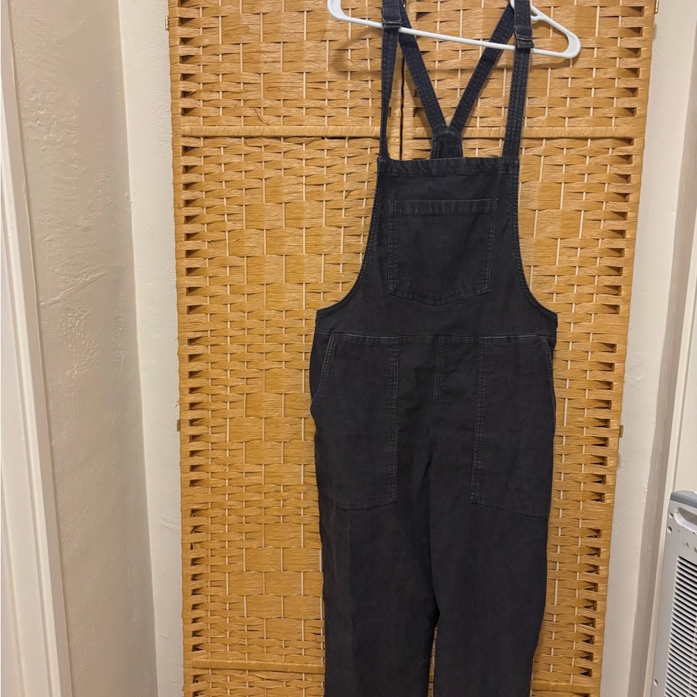 Aerie Charcoal Overalls
